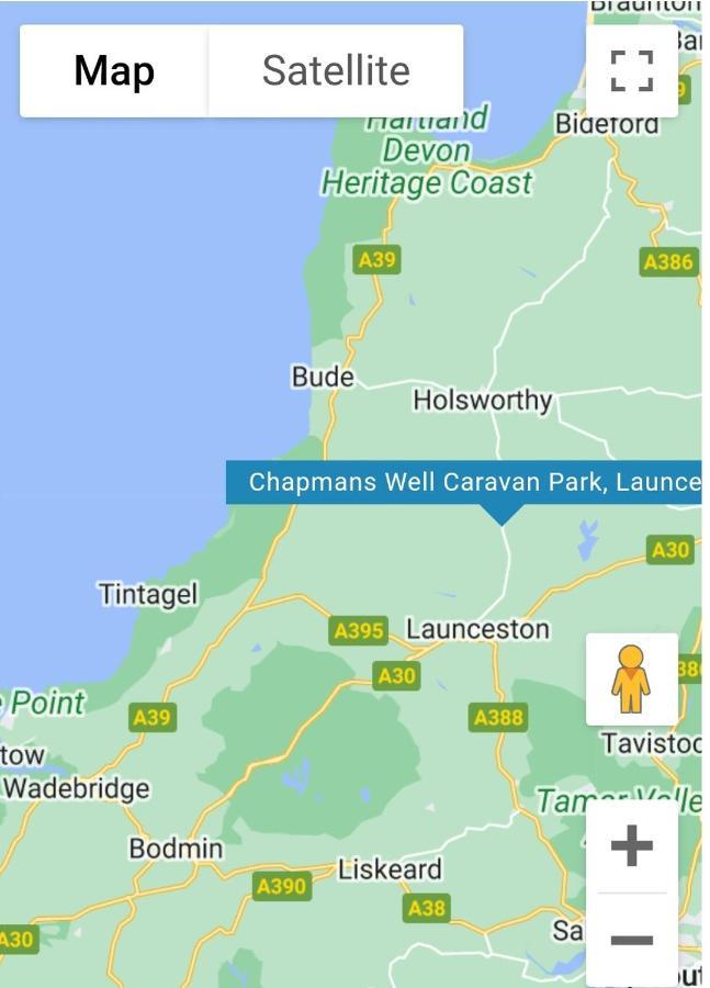 לאונססטון Cornwall Cornwall-Chapmanswell Caravan Holiday Park A30 B&B Bed And Breakfast #41 מראה חיצוני תמונה